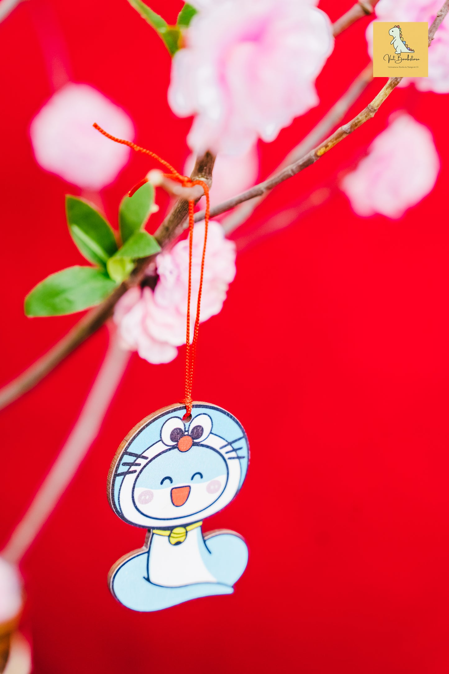 Lunar New Year wooden decoration set Set Trang trí tết bằng gỗ (năm con rắn The year of snake set)