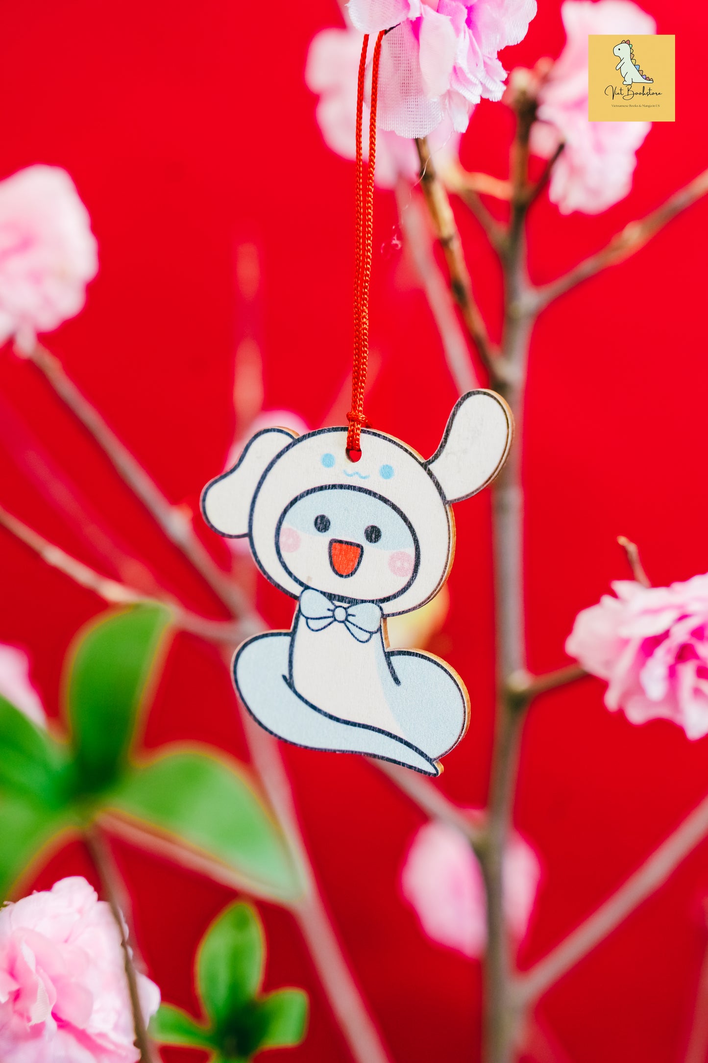 Lunar New Year wooden decoration set Set Trang trí tết bằng gỗ (năm con rắn The year of snake set)