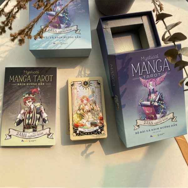 Mystical Manga Tarot - Bộ Bài Và Sách Hướng Dẫn