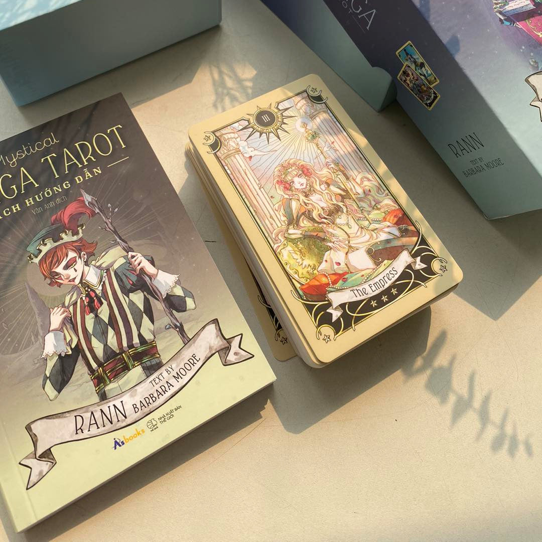 Mystical Manga Tarot - Bộ Bài Và Sách Hướng Dẫn