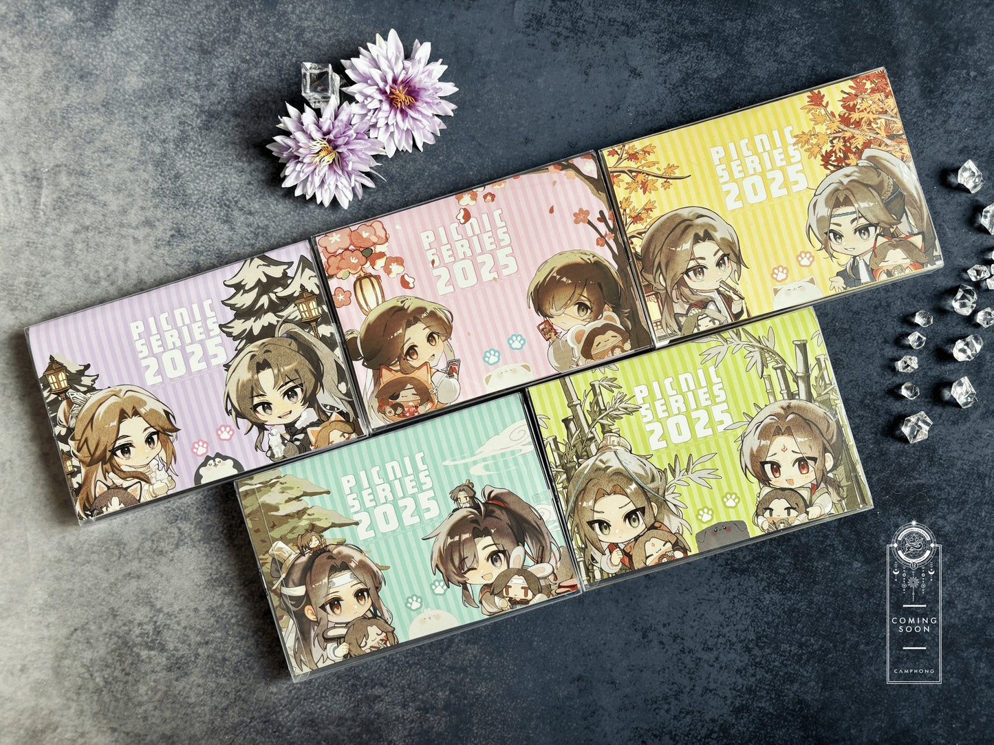 Cẩm Phong Picnic Series 2025 Dammei Standee and Goods Collection/ Standee Cẩm phong picnic series