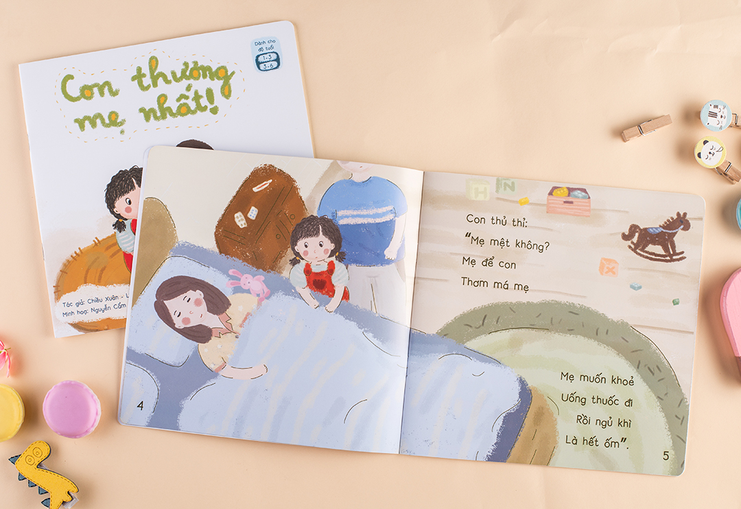 Set 3 Cuốn Sách Thơ Gia Đình Bé Bỏng