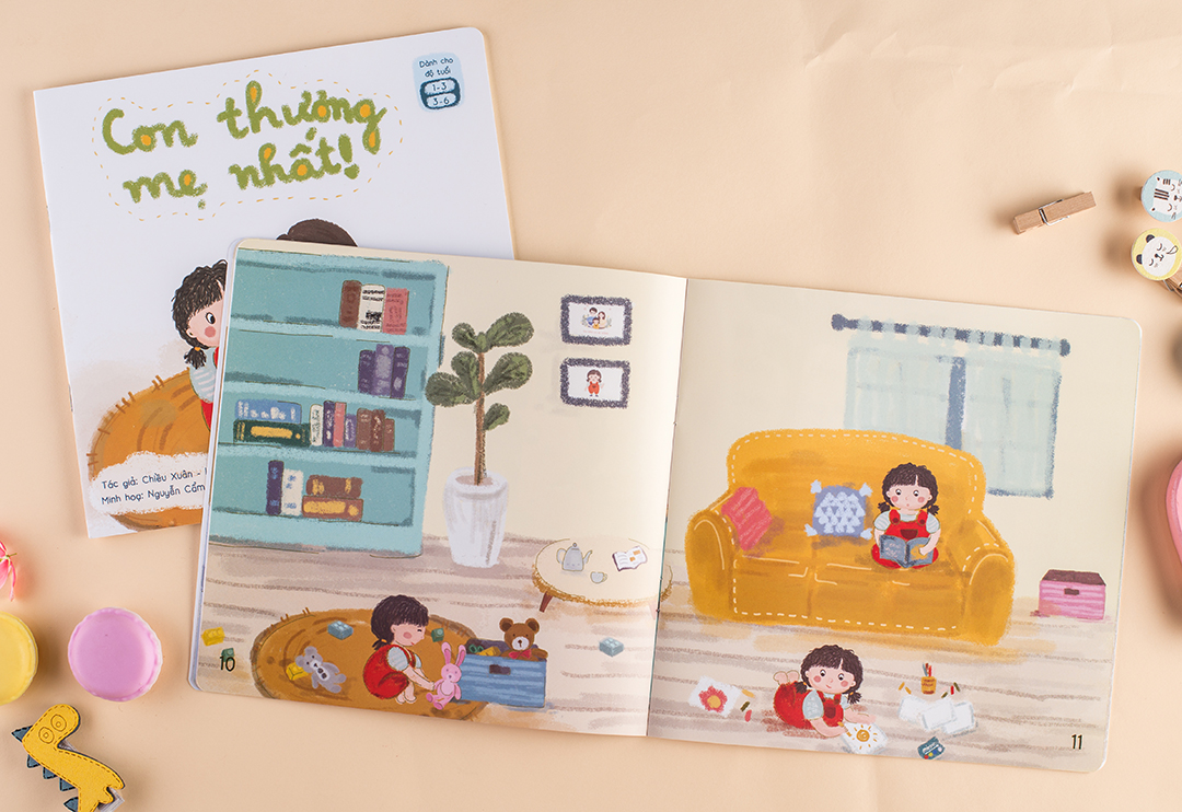 Set 3 Cuốn Sách Thơ Gia Đình Bé Bỏng