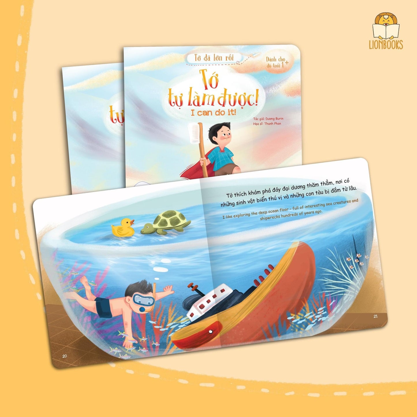 Tớ Đã Lớn Rồi - Bộ 3 Cuốn Song Ngữ