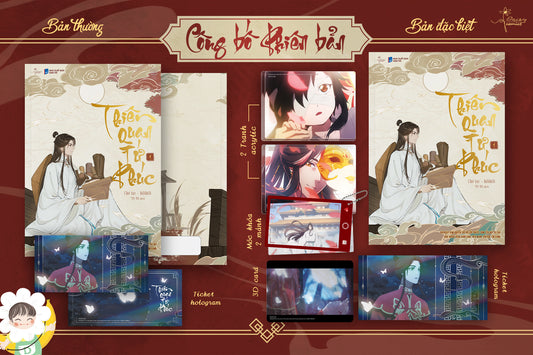 Thiên Quan Tứ Phúc – Bản Hoạt Hình – Tập 1 Bản Thường- Daisy Book