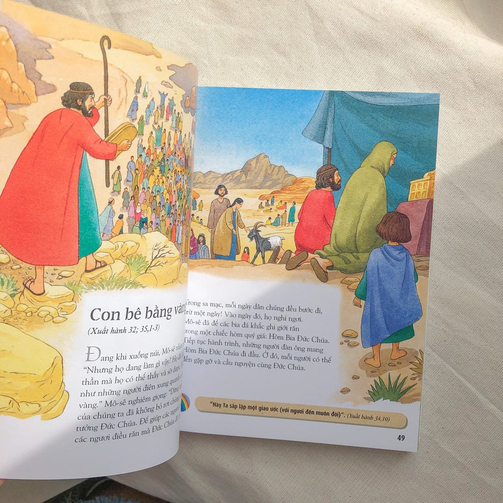 KINH THÁNH CHO THIẾU NHI – Cựu Ước và Tân Ước (In lần thứ 3)—Bible Book for Vietnamese Children
