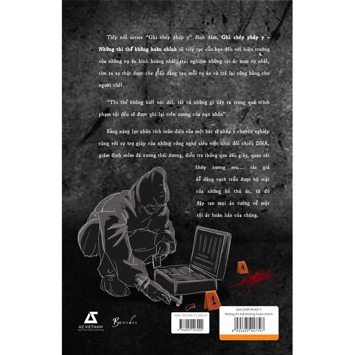 Giới thiệu sách Ghi Chép Pháp Y - Tập 3: Những Thi Thể Không Hoàn Chỉnh