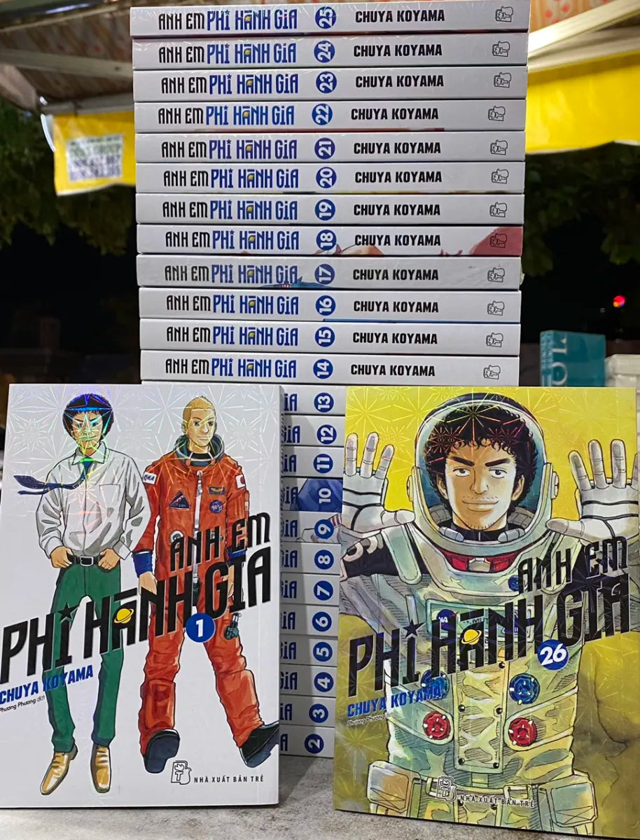 Trọn bộ Anh Em Phi Hành Gia - Tập 1-41 - Tặng Kèm Bookmark Giấy