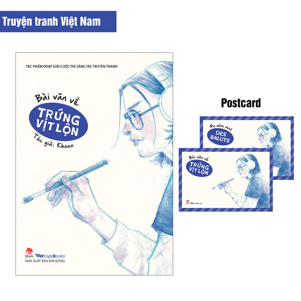 Bài Văn Về Trứng Vịt Lộn- Tác Phẩm Đoạt Giải Cuộc Thi Sáng Tác Truyện Tranh