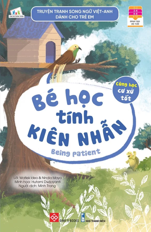 Truyện tranh song ngữ Việt-Anh dành cho trẻ em - Cùng học cư xử tốt - bộ 10 cuốn
