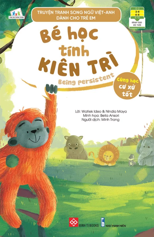 Truyện tranh song ngữ Việt-Anh dành cho trẻ em - Cùng học cư xử tốt - bộ 10 cuốn