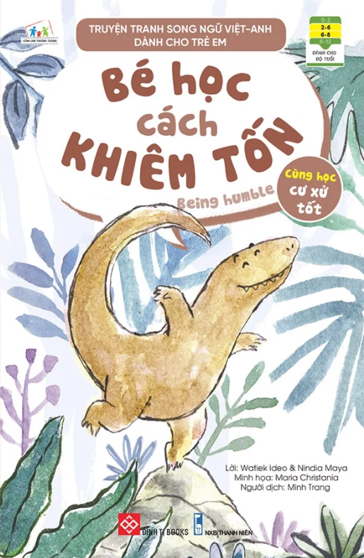 Truyện tranh song ngữ Việt-Anh dành cho trẻ em - Cùng học cư xử tốt - bộ 10 cuốn