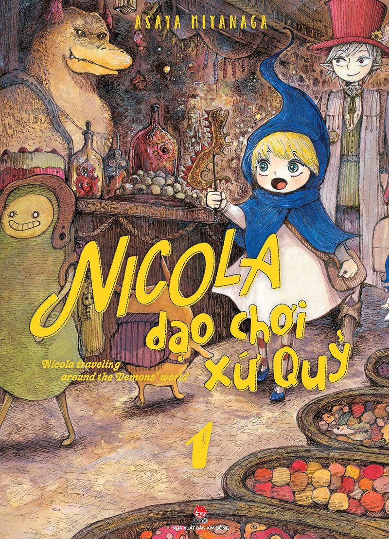 Nicola dạo chơi xứ quỷ Boxset 4 cuốn