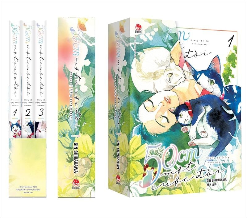 Boxset 50cm Một Cuộc Đời - Story of Fifty Centimeters (3 Quyển)