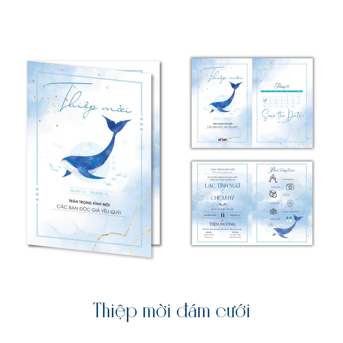 Cá voi cô đơn trọn bộ 3 tập bản đặc biệt tặng kèm thiệp cưới