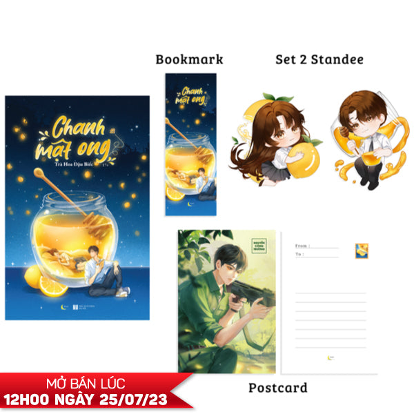 Chanh mật ong bản đặc biệt và bản thường| Trà Hoa Đậu Biếc Moon Novels