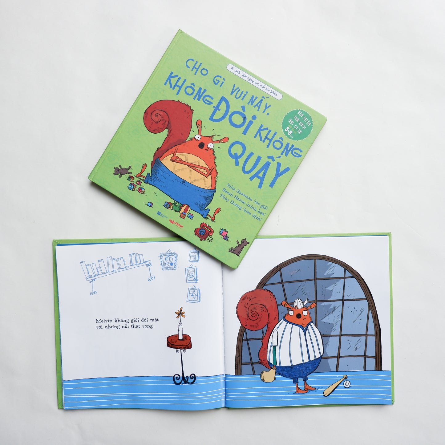 Cho gì vui nấy không đòi không quấy-Bìa cứng Hardcover