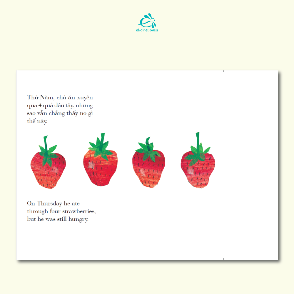 Chú Sâu Háu Ăn – “The Very Hungry Caterpillar” Bilingual Vietnamese English version