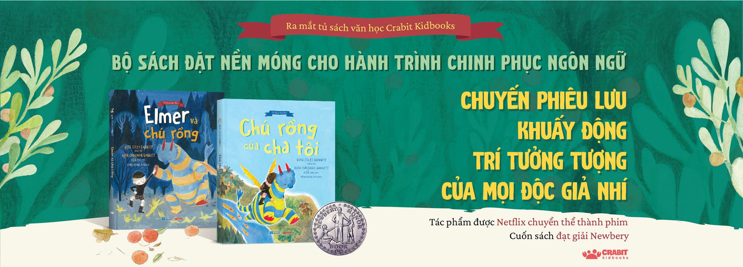 Bộ sách 2 cuốn Chú rồng của Cha tôi Bìa cứng bản đẹp