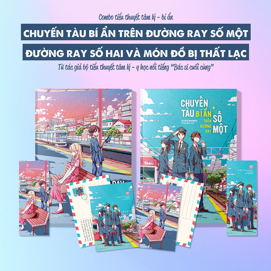 Combo Chuyến tàu bí ẩn trên đường ray số một + Đường ray số hai và món đồ bị thất lạc