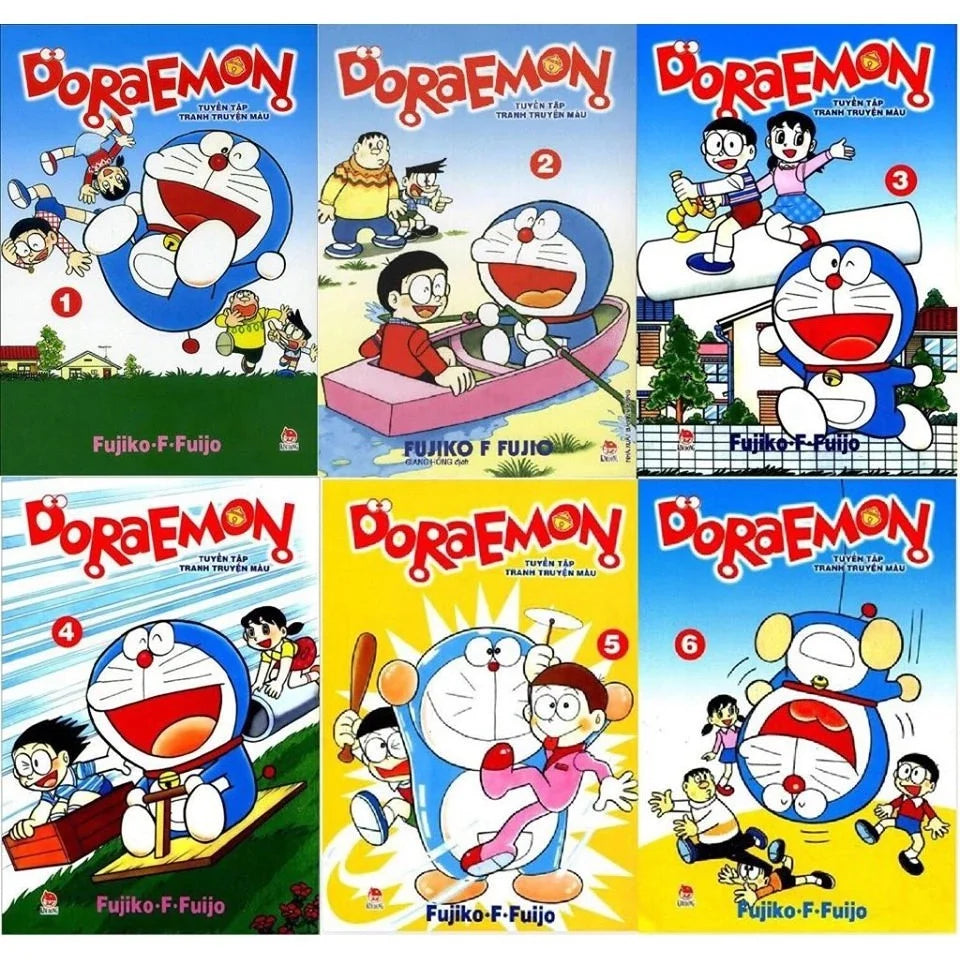 Doraemon - Tuyển Tập Tranh Truyện Màu (Trọn Bộ 6 Tập)