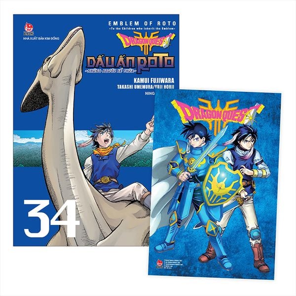 Dragon Quest - Dấu Ấn Roto - Những Người Kế Thừa Kế trọn bộ 34 cuốn