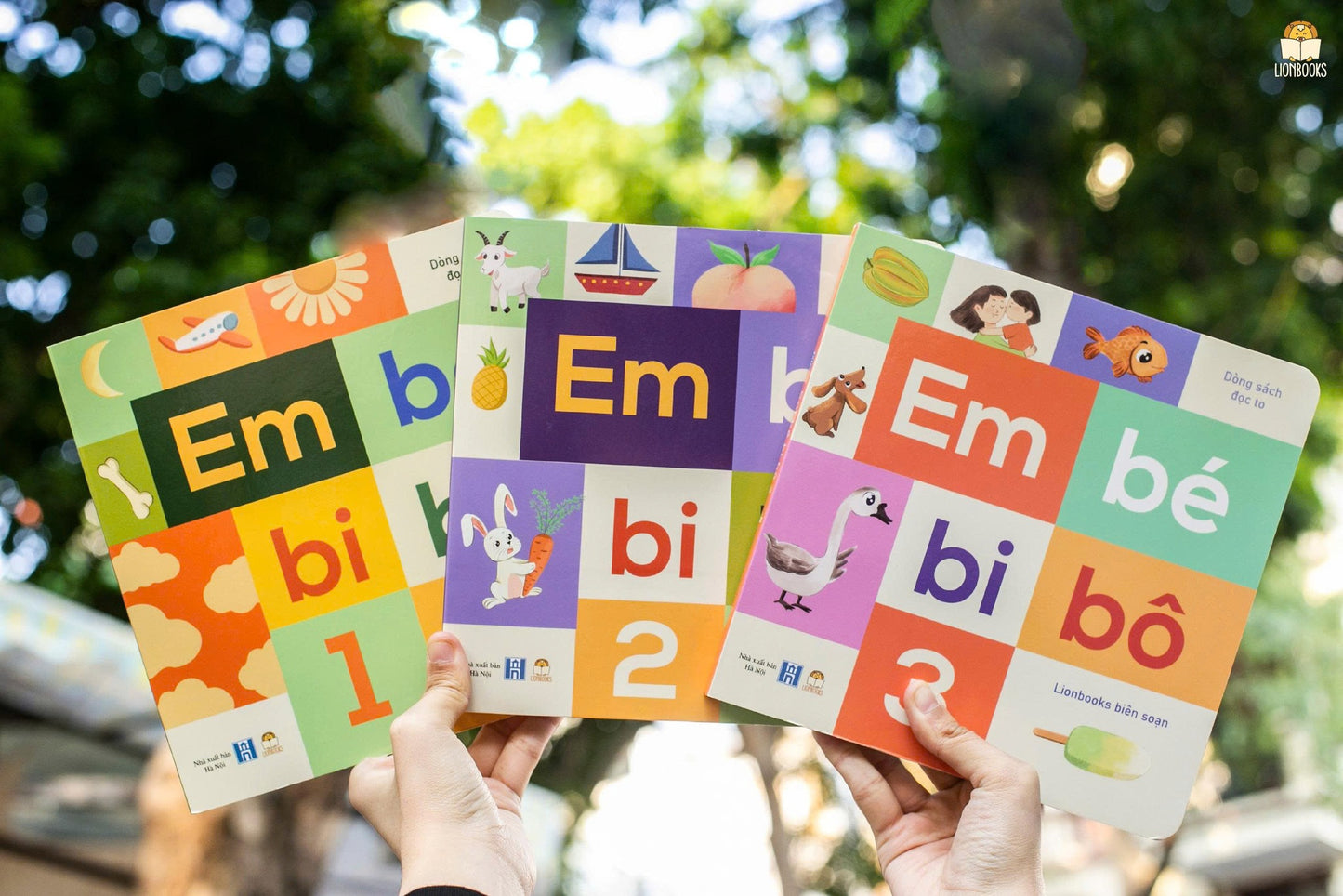 Em Bé Bi Bô 3-Book Set | Vietnamese Pronunciation & Vocabulary Books for Toddlers