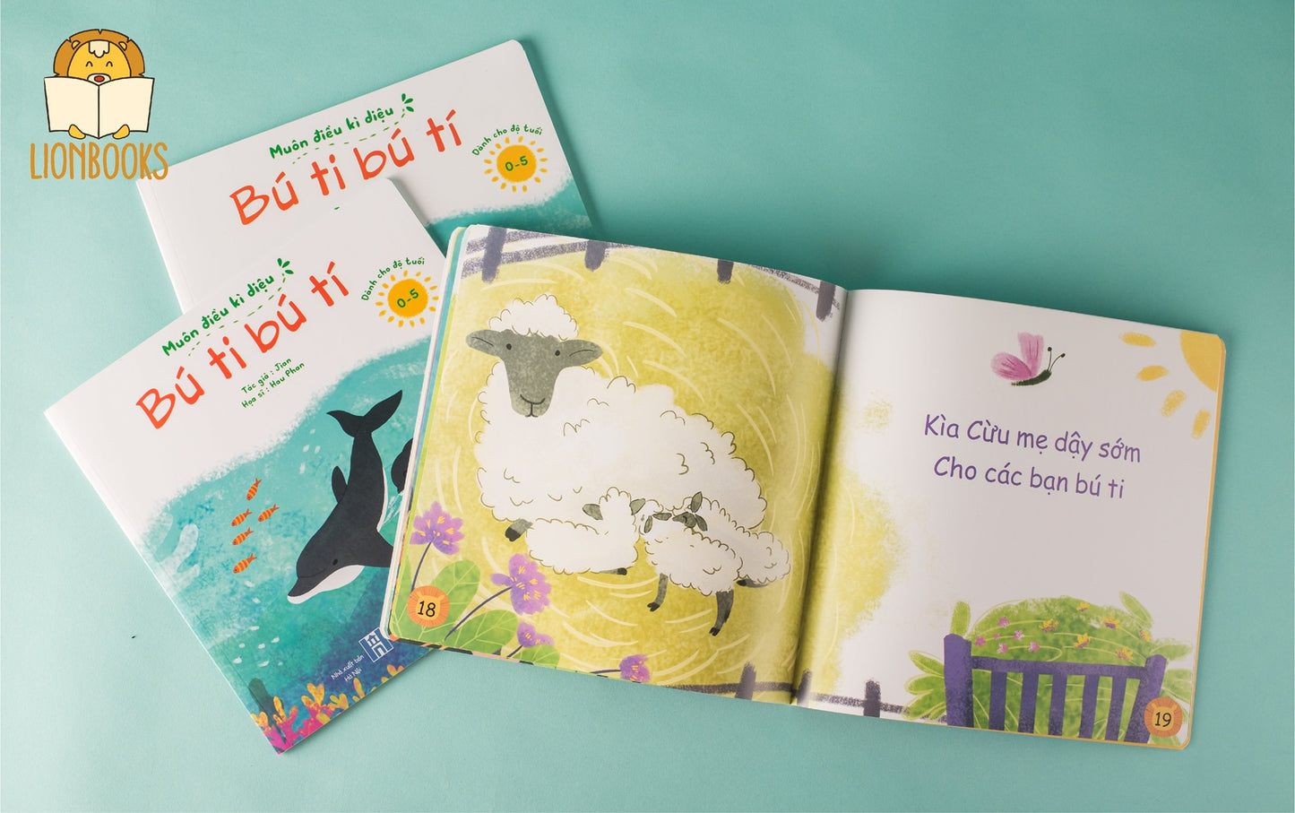 Combo 2 Cuốn Muôn Điều Kì Diệu (Trứng ơi dậy thôi! - Bú ti bú tí) Dòng sách đọc to cho bé