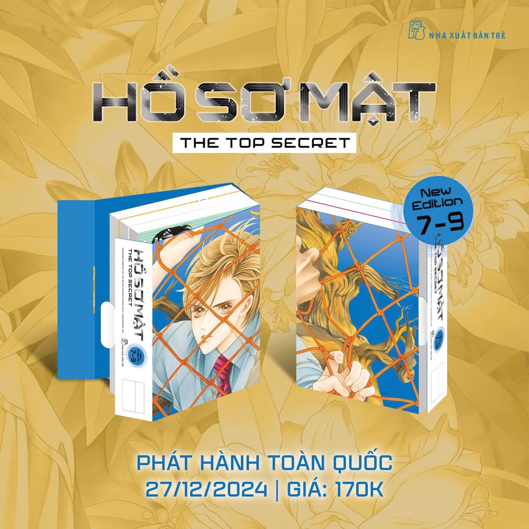 Hồ Sơ Mật - The Top Secret New Edition Full 12 cuốn 4 Boxset