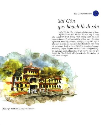 Sài Gòn Trăm Bước Sách Màu Bìa Cứng