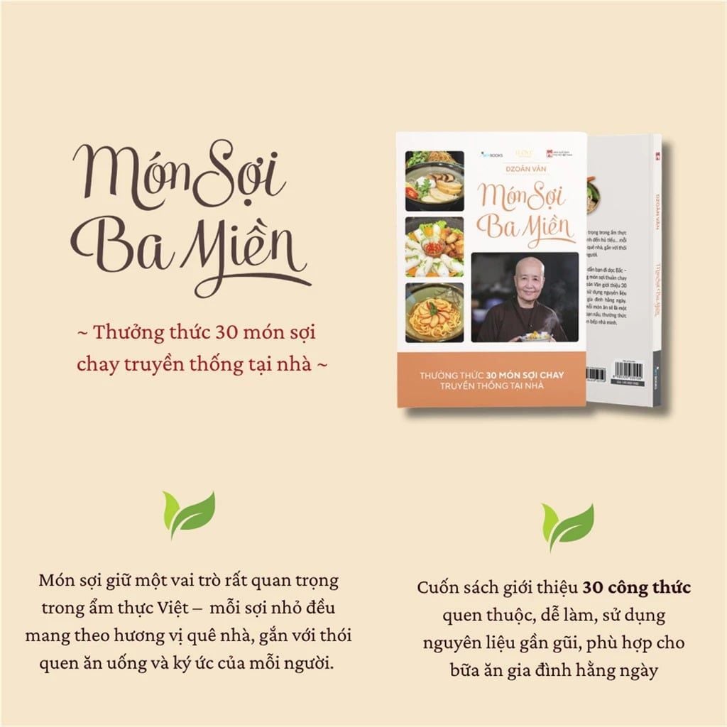 Món sợi ba miền (Cách nấu món chay| Vietnamese cookbook)