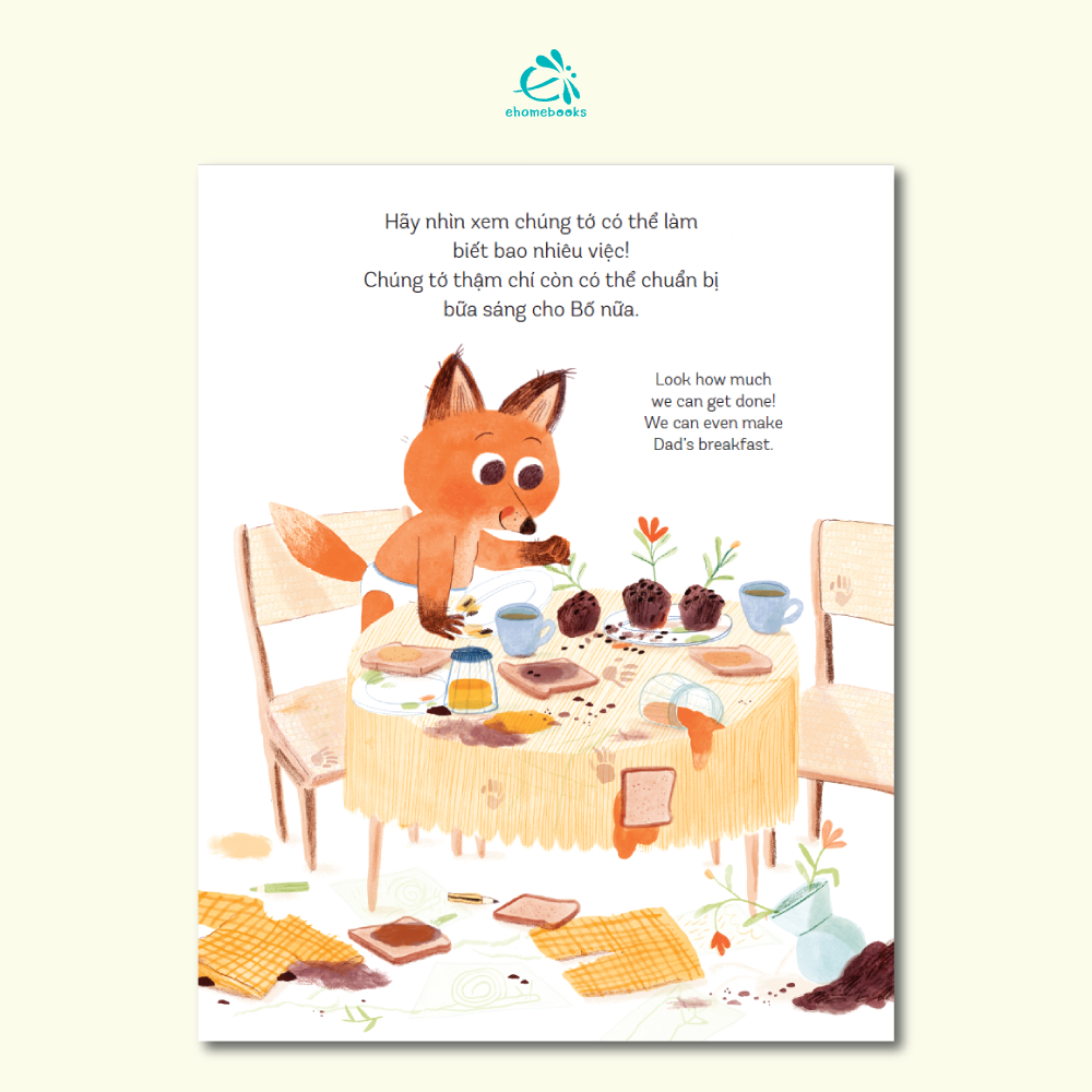 Năm Phút Nữa Thôi – Five More Minutes Bilingual Vietnamese Children Books