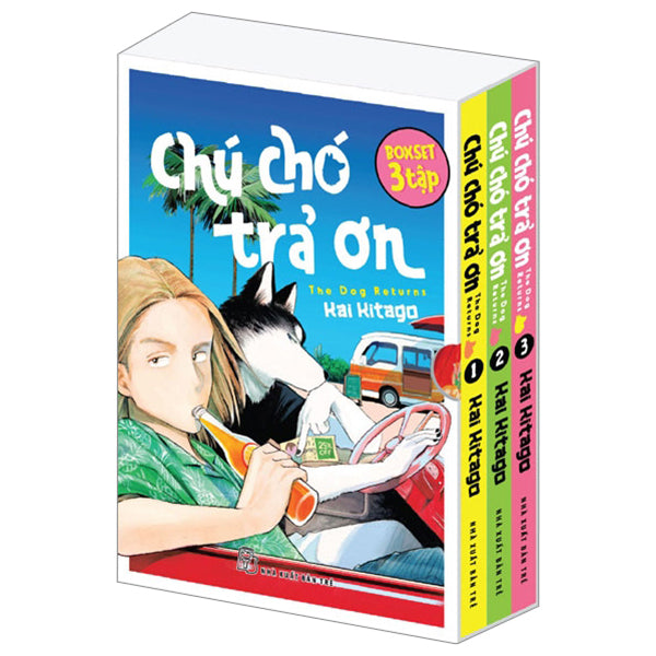 BOXSET CHÚ CHÓ TRẢ ƠN (truyện mới, boxset 3 tập)