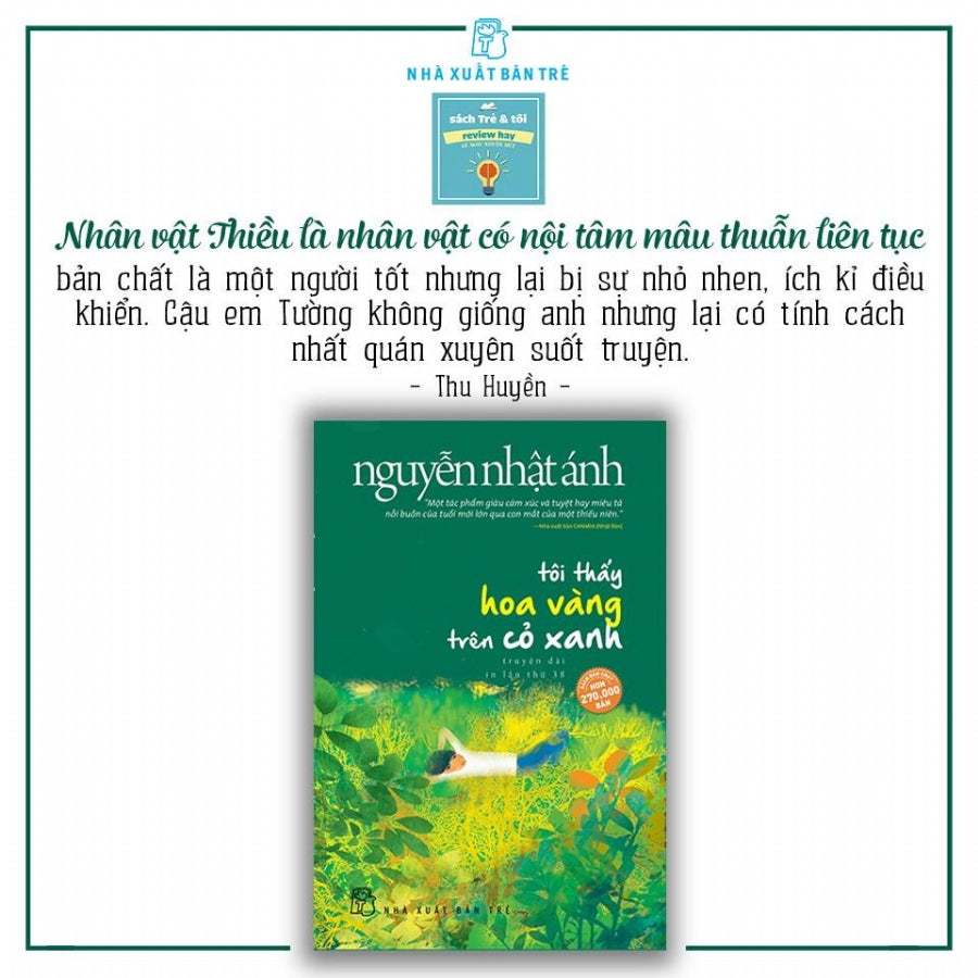 Tôi thấy hoa vàng trên cỏ xanh