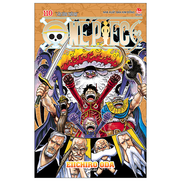 One Piece - Tập 110 - “Làn Sóng Thời Đại” - Bản Đặc Biệt / Bản Bìa áo
