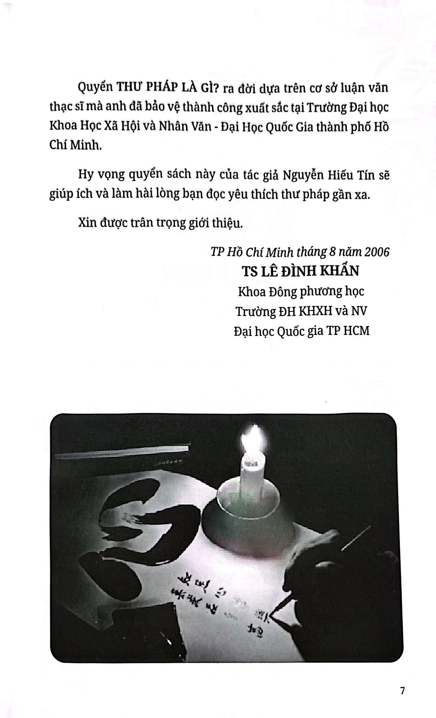 Thư Pháp Là Gì - Nguyễn Hiếu Tín