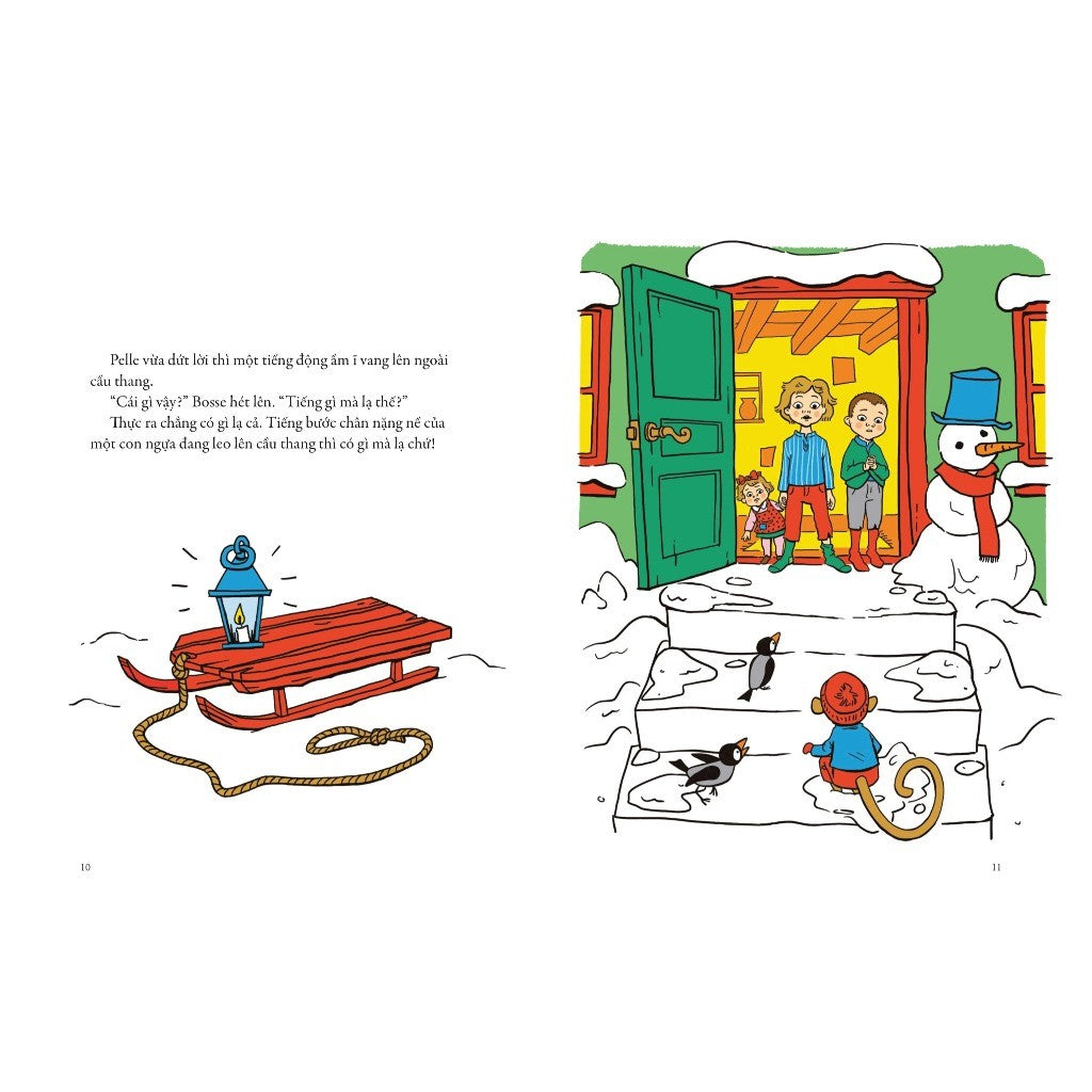 Combo Pippi Tất Dài (4 cuốn) Astrid Lindgren Minh hoạ bởi Ingrid Vang Nyman
