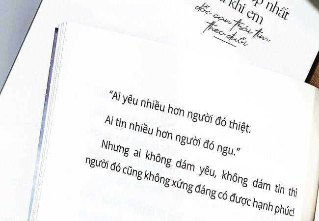 Ước Mơ Đẹp Nhất Là Khi Em Dốc Cạn Trái Tim Theo Đuổi
