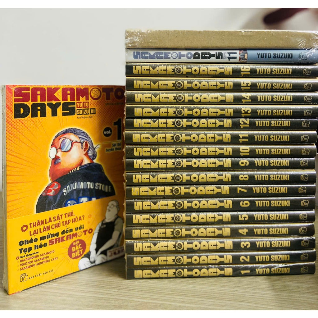 Sakamoto Days trọn bộ 19 cuốn (tập 11 đặc biệt)
