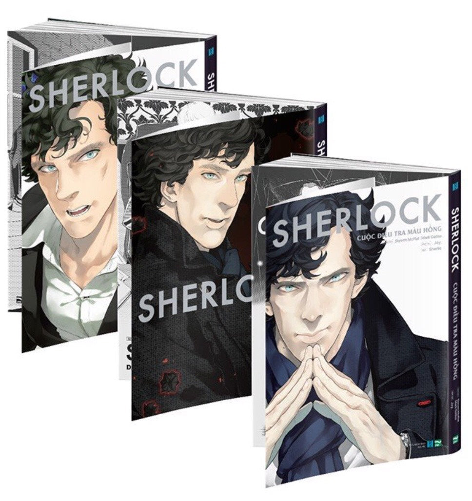 BOXSET SHERLOCK PHIÊN BẢN MANGA 221B