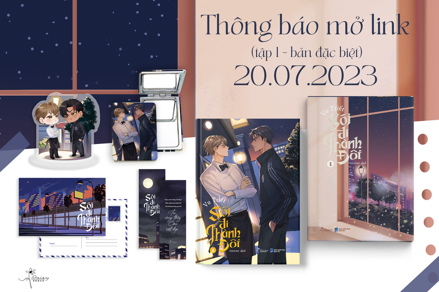 Sói Đi Thành Đôi bản đặc biệt bìa cứng và bản thường