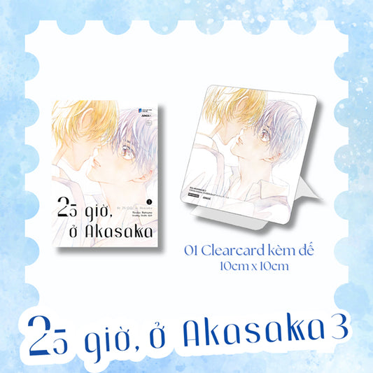 25 Giờ, Ở Akasaka - At 25:00, In Akasaka - Tập 3 - Tặng Kèm Clearcard
