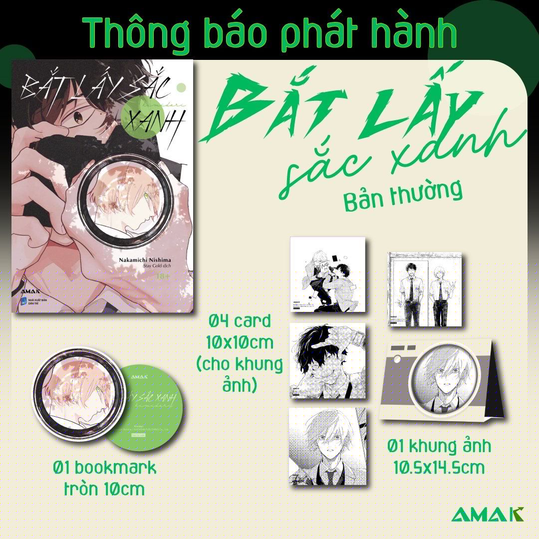 Kimidori - Bắt Lấy Sắc Xanh - Nakamichi Nishima - Đam Mỹ