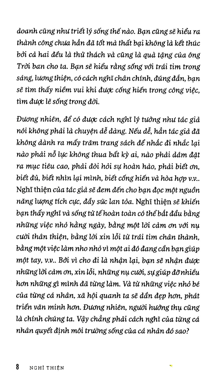 Nghĩ Thiện - Để Cuộc Đời Và Công Việc Viên Mãn (Preorder)