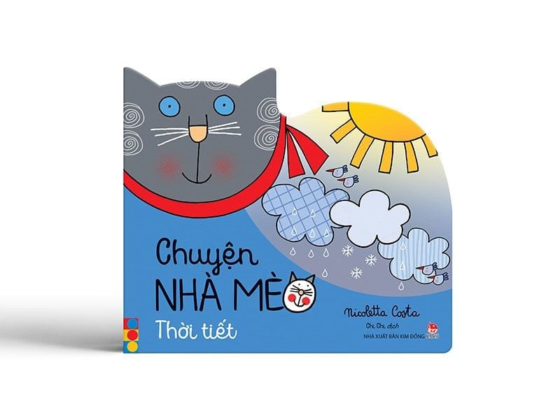 Combo 7 cuốn Chuyện nhà mèo (sách bìa cứng)| Stories of the cat family Combo 7 boardbooks