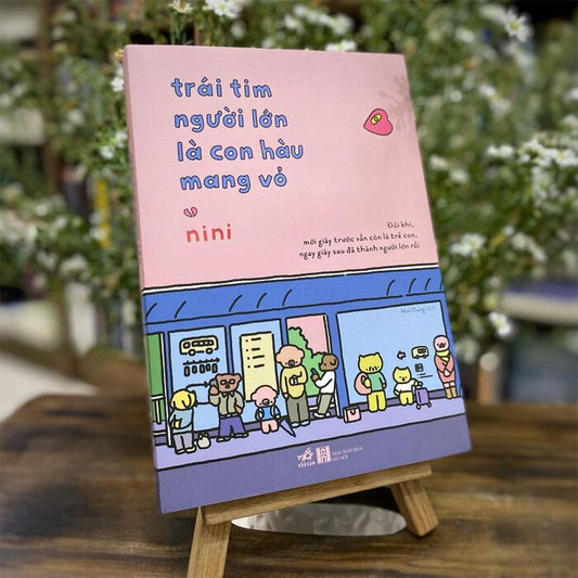 Sách Trái Tim Người Lớn Là Con Hàu Mang Vỏ