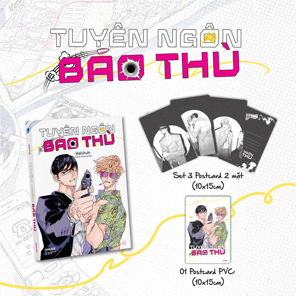 Tuyên Ngôn Báo Thù - Tặng Kèm 3 Postcard 2 Mặt + 1 PVC Postcard