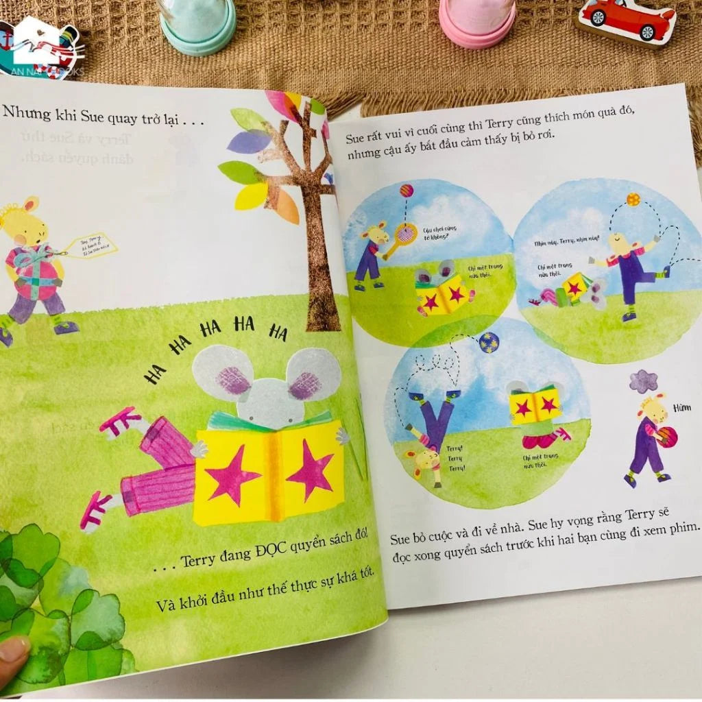 Terry và cuốn sách tuyệt vời| Terry and the brilliant book