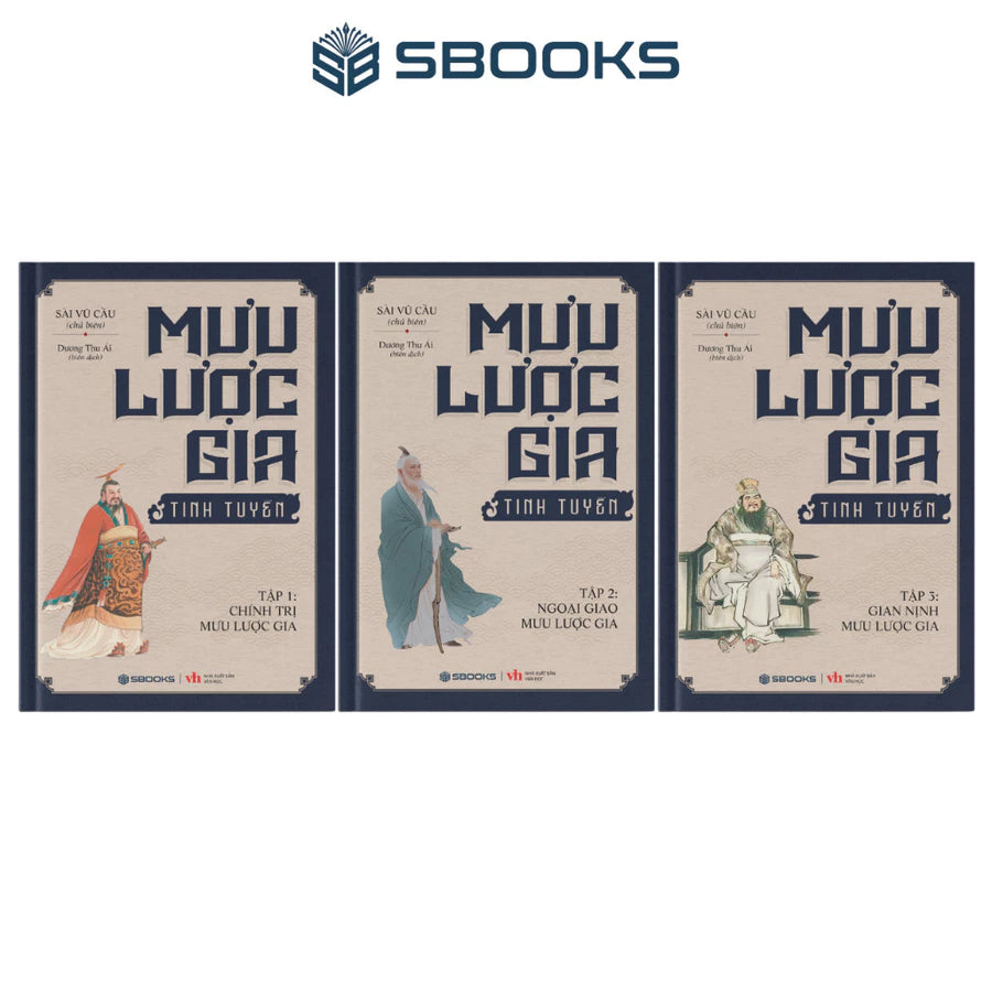 Bộ Sách Mưu Lược Gia - Tinh Tuyển (Bộ 3 Tập)