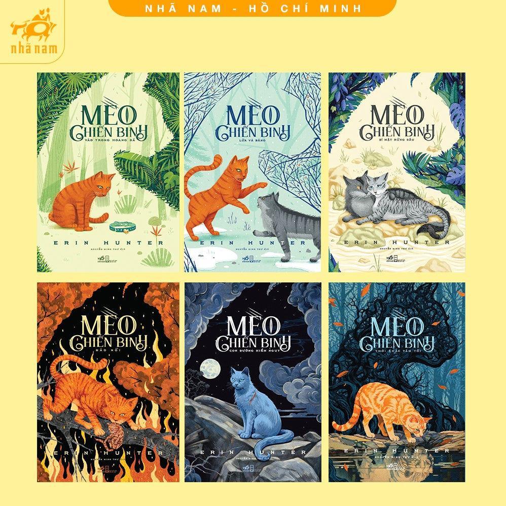 Combo Mèo chiến binh trọn bộ 6 cuốn (Warriors Collection)
